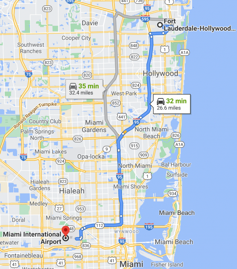 Miami Airport to Fort Lauderdale | Premium Limo Service for Business ...